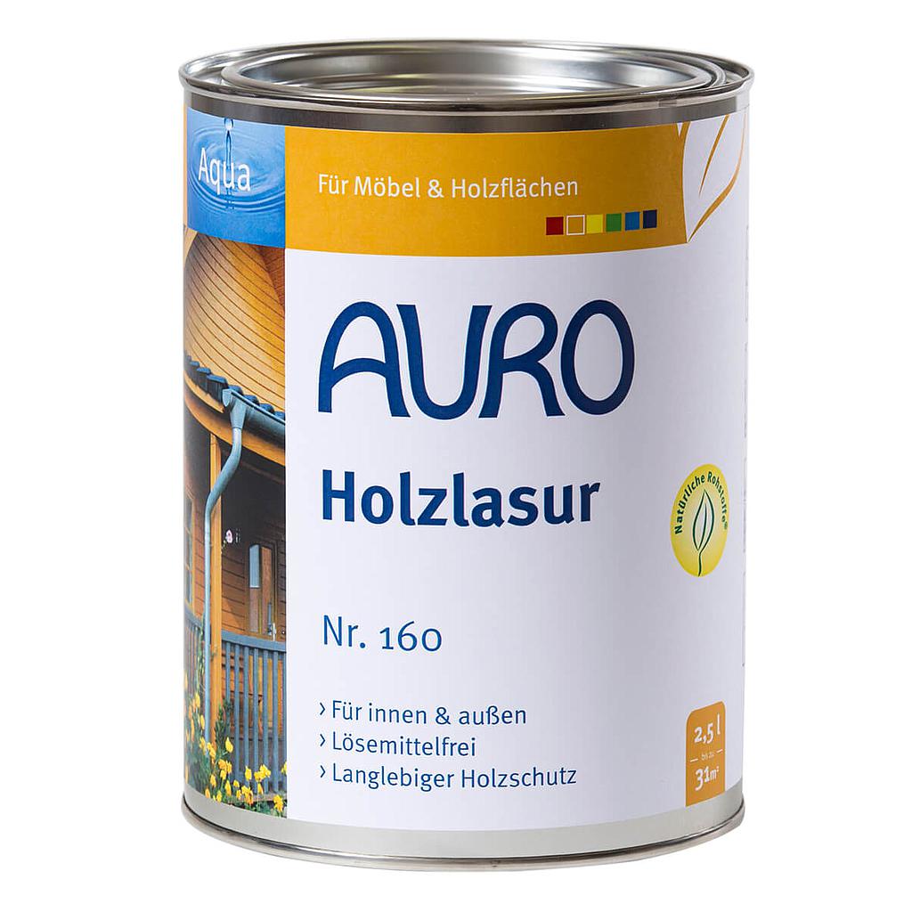 Holzlasur, Aqua, 2.5L, Nr. 160
