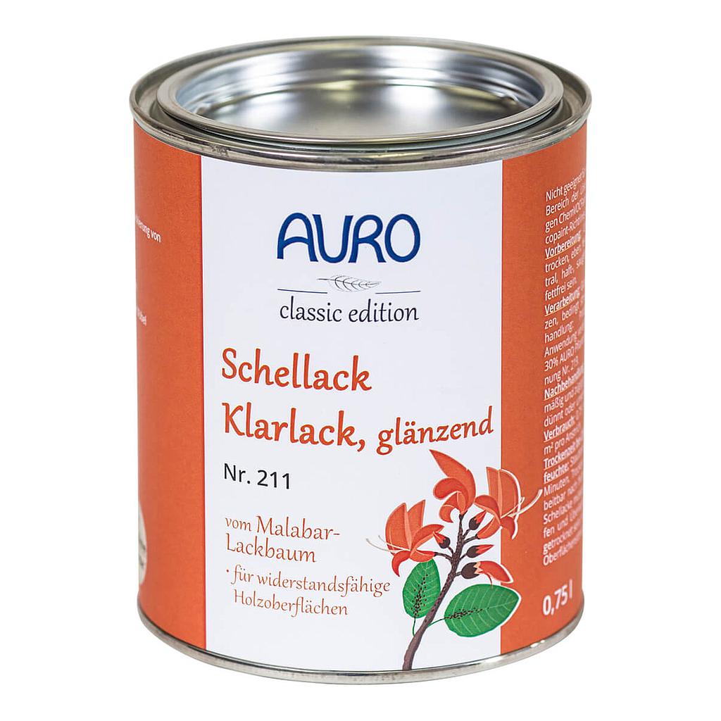 Schellack-Klarlack glänzend 0.75L, Nr. 211