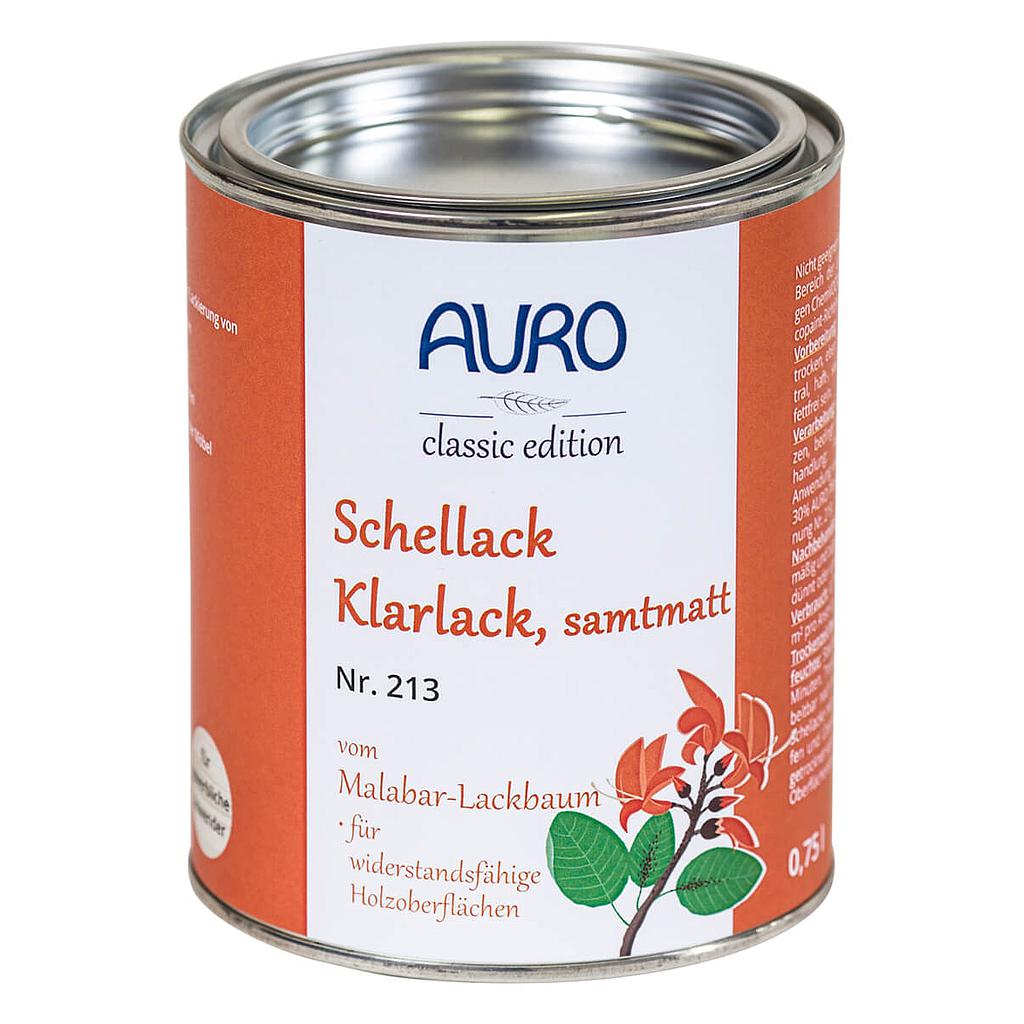 Schellack-Klarlack samtmatt 0.75L, Nr. 213